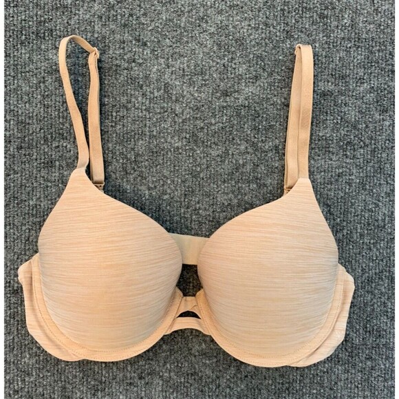 Victoria's Secret Perfect Shape Push-Up Bra 34C Full Coverage Padded - Picture 2 of 6